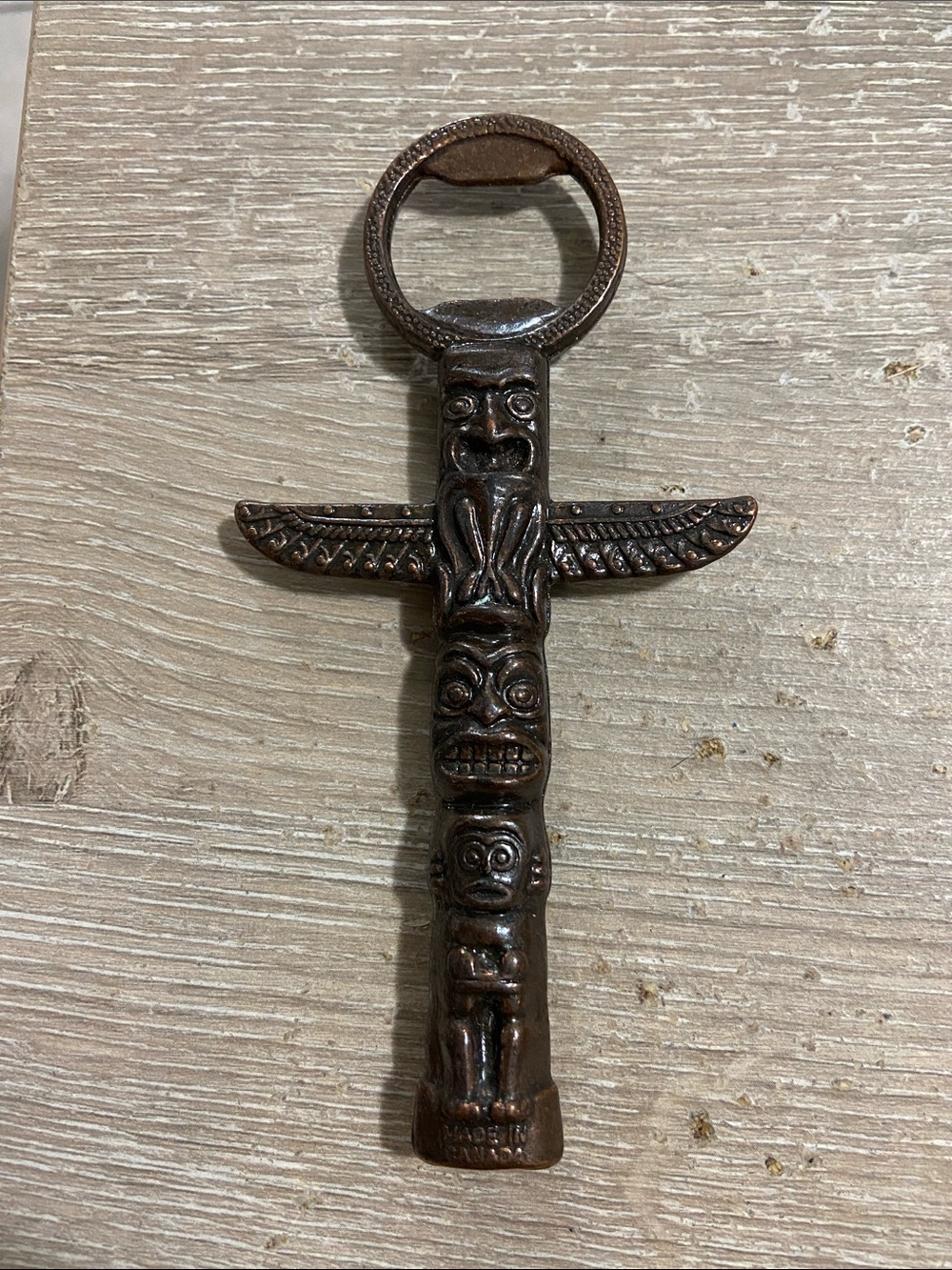 Vintage Century Thunderbird Totem Bottle Opener